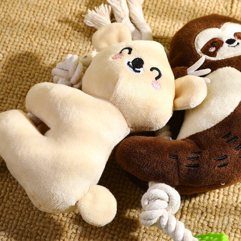 Petkin - Sloth Dog Chew Toy