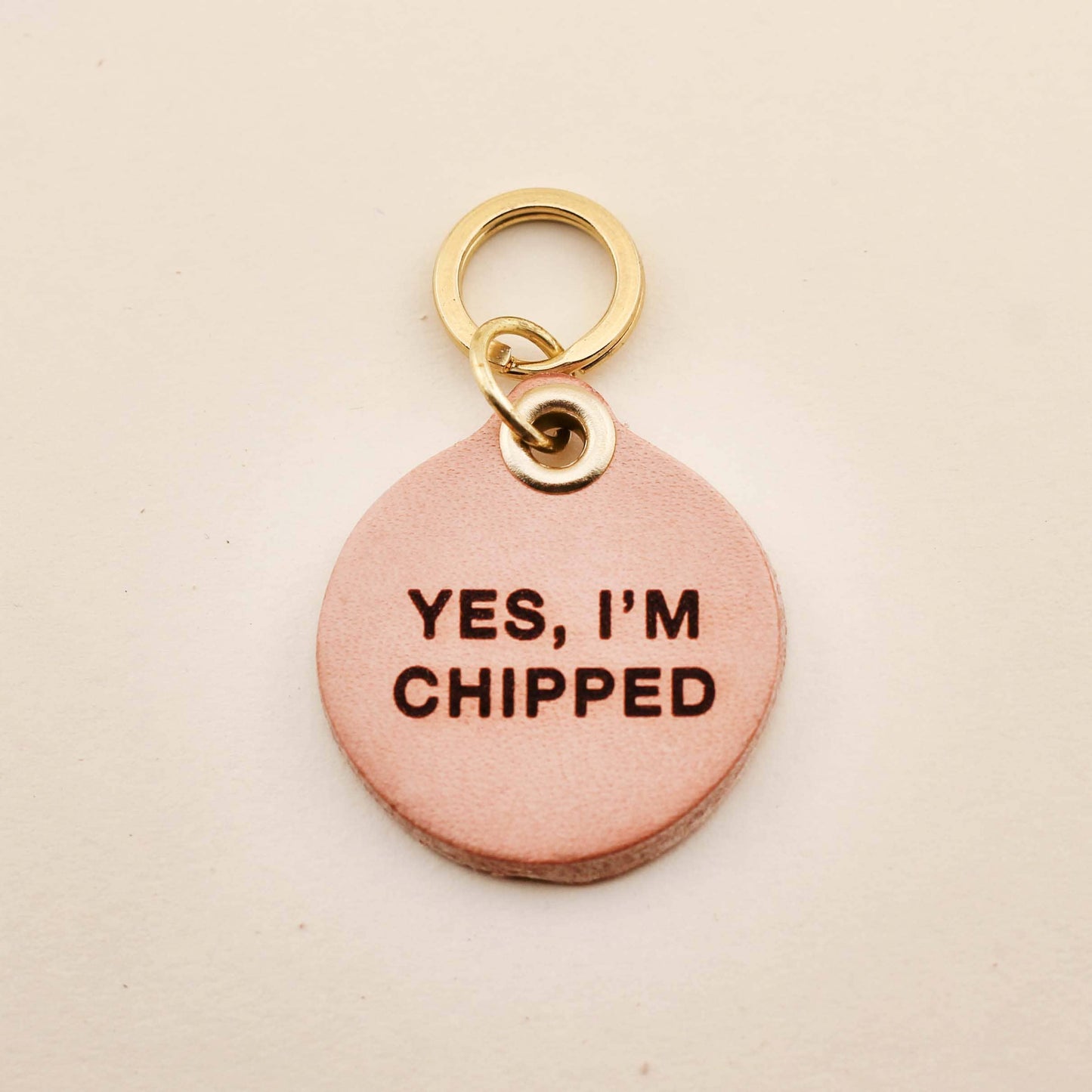Yes, I'm Chipped Pet Tag