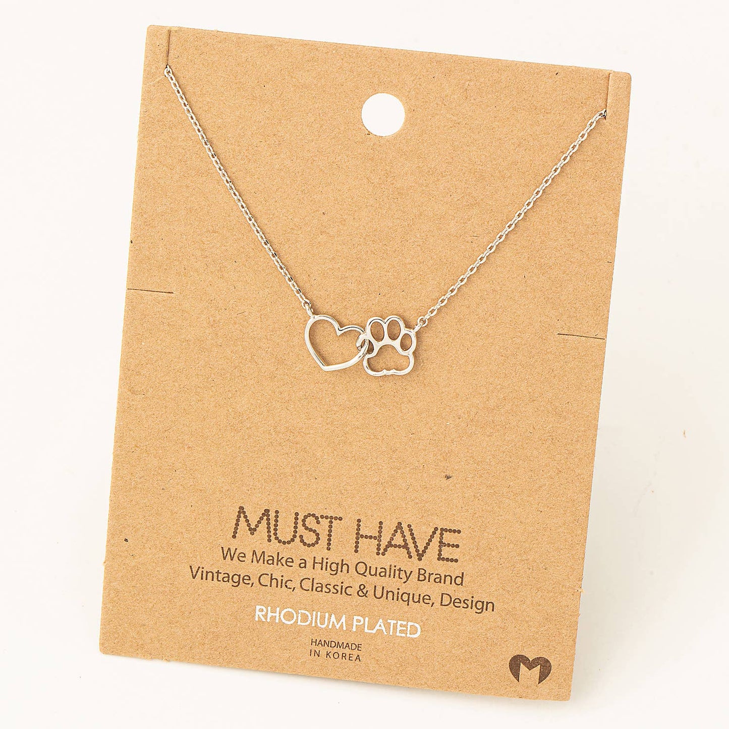 Pawfectly in Love Necklace